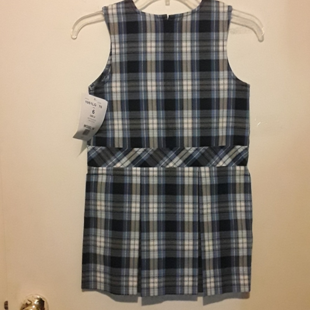School uniform jumpsuit with skirt - Picture 2 of 6